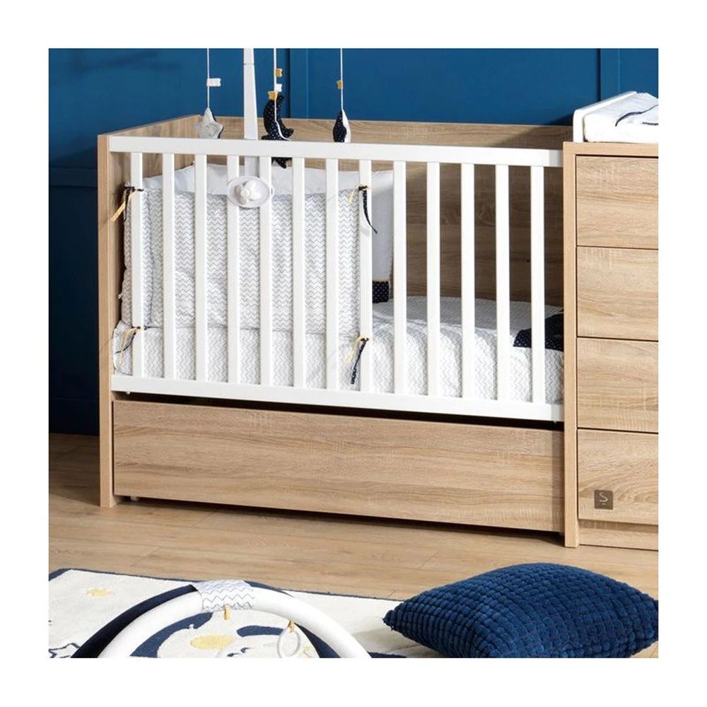 Tiroir Sur Roulettes Pour Lit Chambre Transformable Antonin 2 Tiroir Sur Roulettes Pour Lit Chambre Transformable Antonin – Image 2