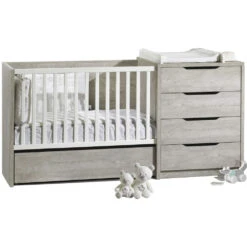 Lit Chambre Transformable 60x120cm En Lit Junior 90x190cm Loft