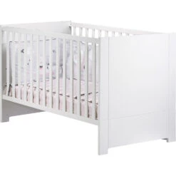 Lit Little Big Bed 70x140cm Loft Blanc