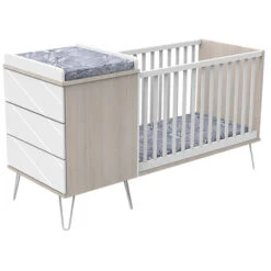 Lit Combiné 60x120cm évolutif En 90x190cm Happy