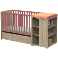Lit Chambre Transformable 60x120cm En Lit Junior 90x190cm Nova Rose Canyon -Allobébé st063320842 2
