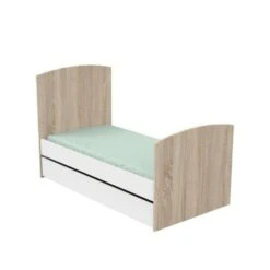 Lit évolutif Bébé Little Big Bed 70x140 Cm Access Bois Blanc -Allobébé st063329081 3