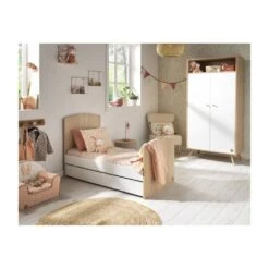 Lit évolutif Bébé Little Big Bed 70x140 Cm Access Bois Blanc -Allobébé st063329081 7