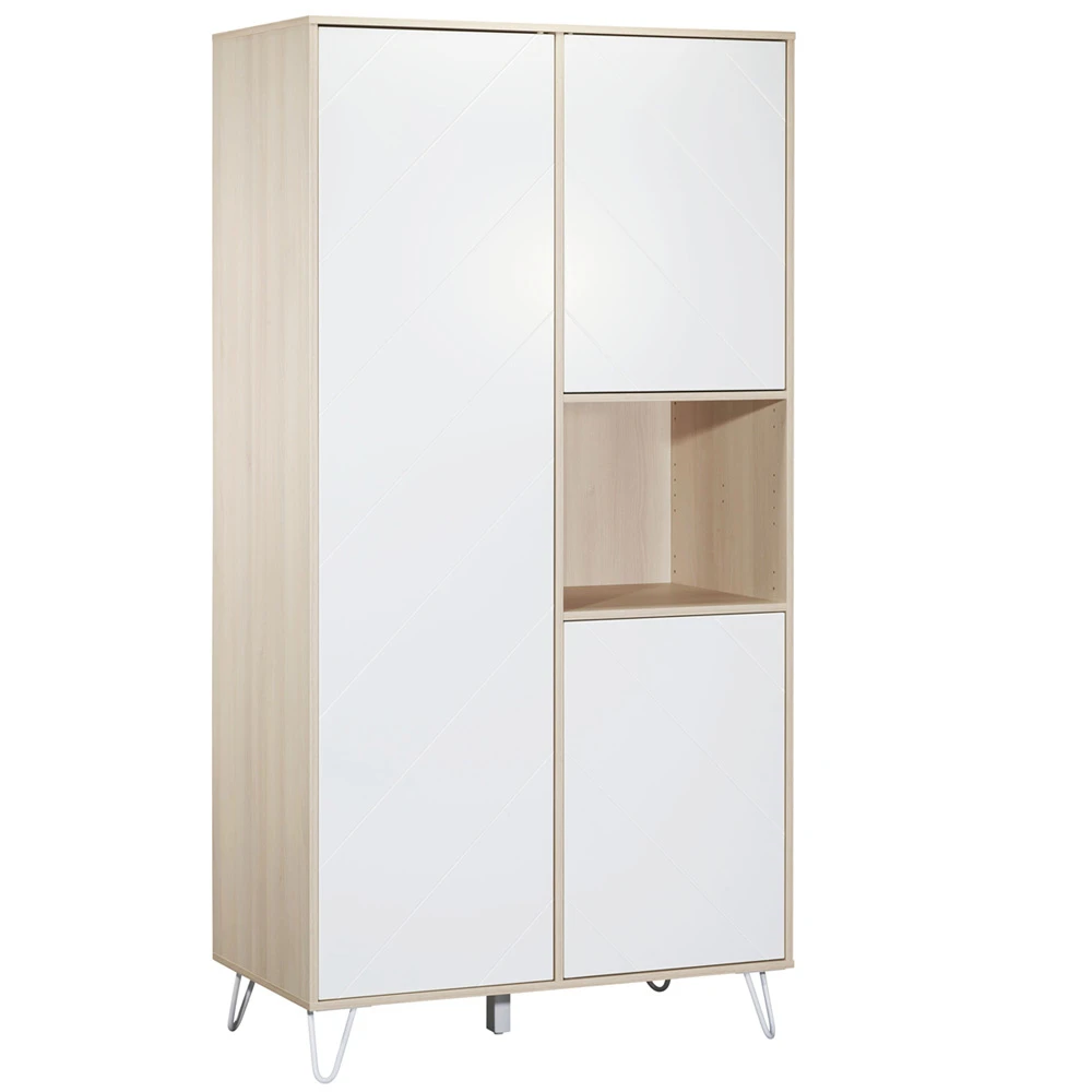 Armoire Chambre Bébé 3 Portes 1 Niche Happy 1 Armoire Chambre Bébé 3 Portes 1 Niche Happy