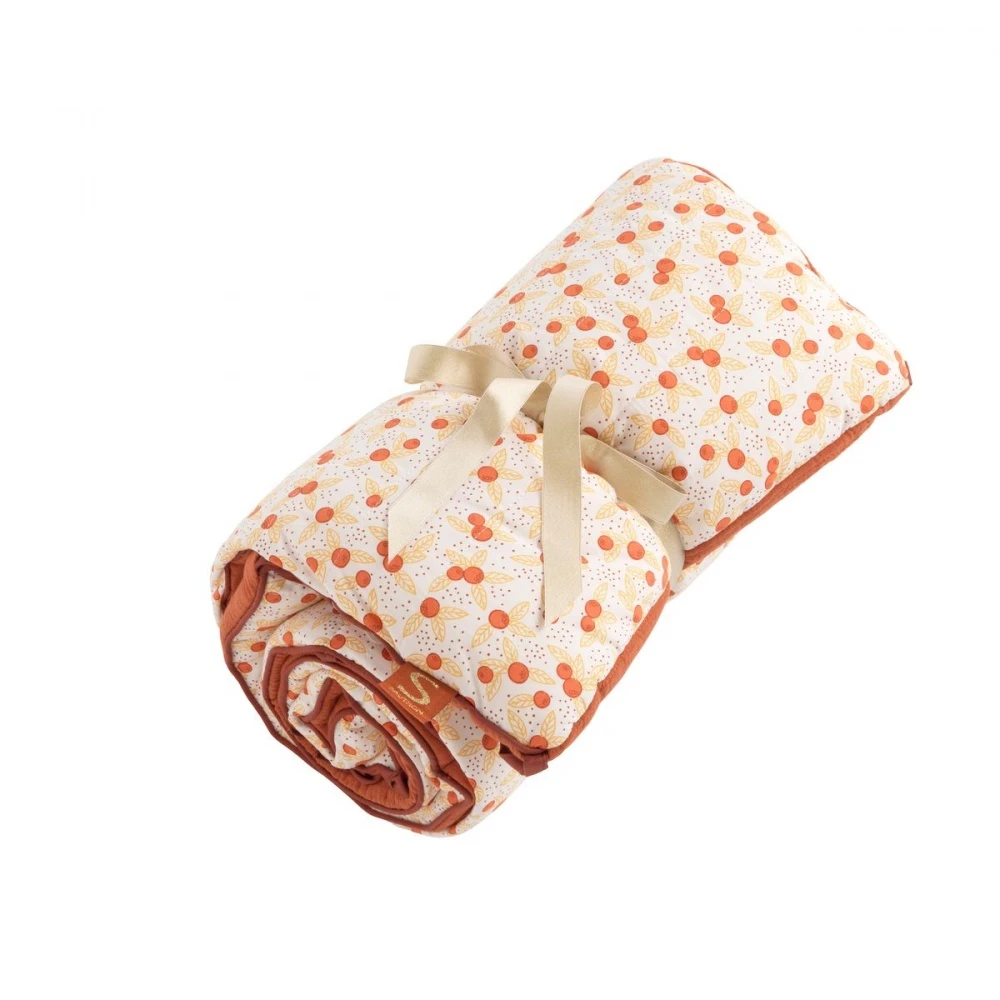 Tour De Lit Bébé Terracotta Esmée 2 Tour De Lit Bébé Terracotta Esmée – Image 2