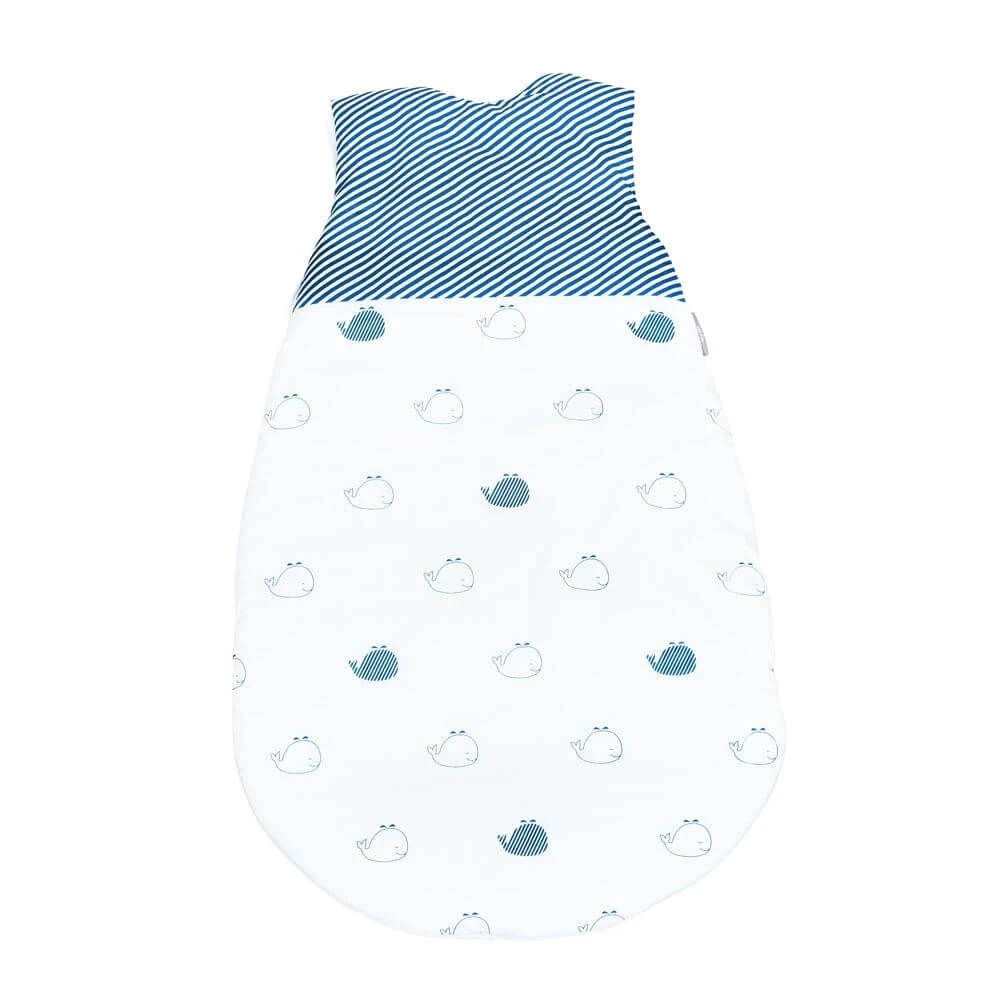 Gigoteuse Ouatinée 0-6 Mois Blue Baleine 3 Gigoteuse Ouatinée 0-6 Mois Blue Baleine – Image 3