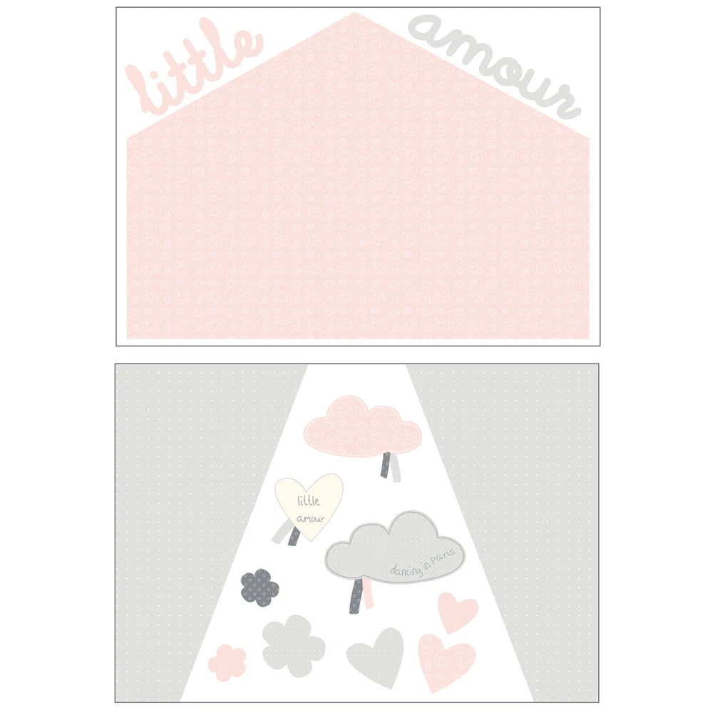 Stickers Chambre Bébé Home Lilibelle 2 Stickers Chambre Bébé Home Lilibelle – Image 2