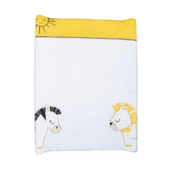 Matelas à Langer Petit Modèle Pluche Et Pompon