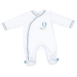 Pyjama Bébé Velours Montgolfière Lazare Naissance