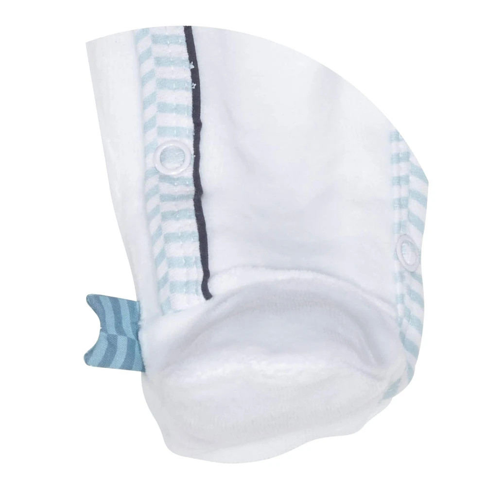 Pyjama Bébé Velours Blanc Montgolfière 3 Mois Lazare 2 Pyjama Bébé Velours Blanc Montgolfière 3 Mois Lazare – Image 2