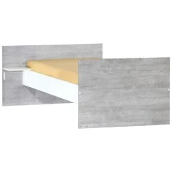 Lit Combiné évolutif 60x120 En 90x190cm Scandi Gris -Allobébé sy063314827 2