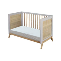 Chambre Trio Marélia Lune Lit 60x120 Cm + Commode + Armoire -Allobébé th061607741 10