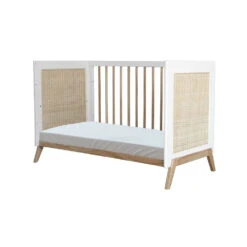 Chambre Duo Marélia Neige Lit 60x120 Cm + Commode 8 Chambre Duo Marélia Neige Lit 60x120 Cm + Commode -Allobébé th061607796 2