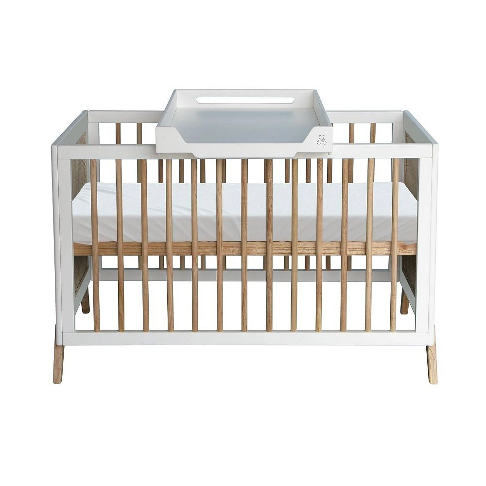 Chambre Duo Marélia Neige Lit 60x120 Cm + Commode 4 Chambre Duo Marélia Neige Lit 60x120 Cm + Commode – Image 4