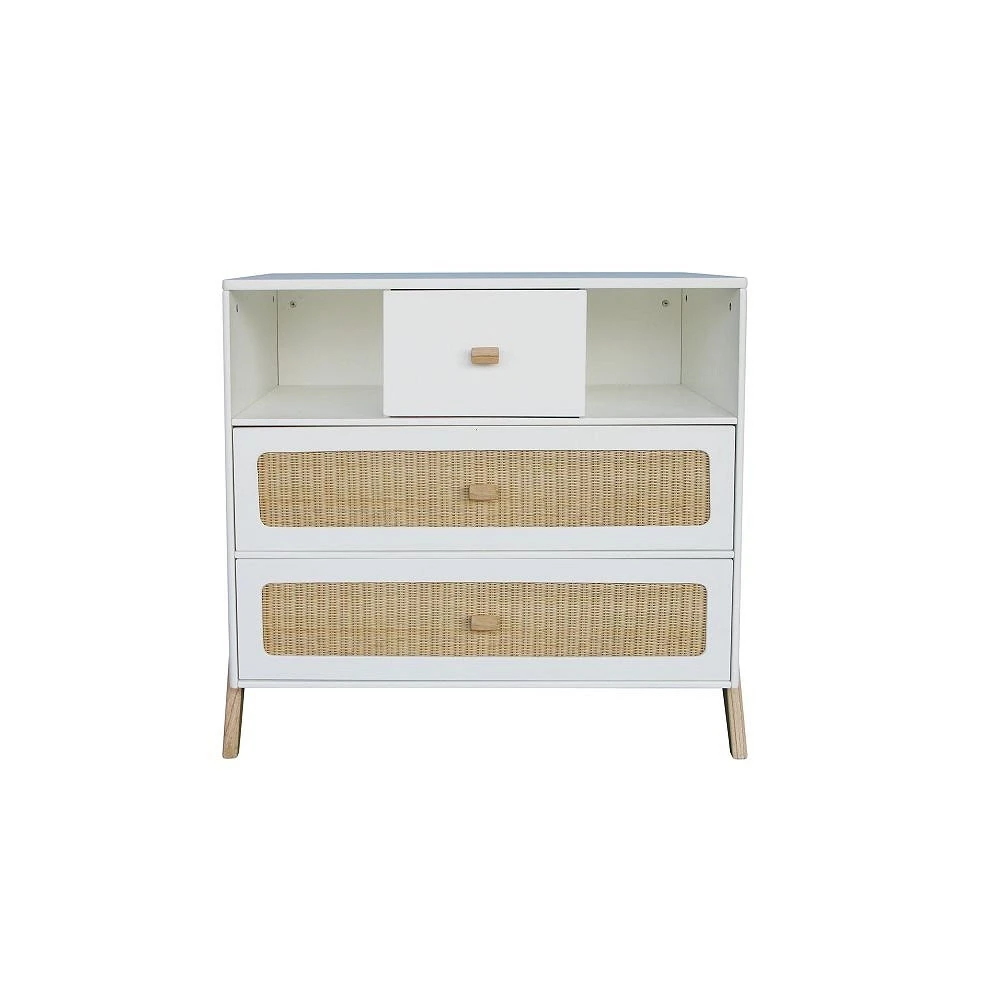 Chambre Duo Marélia Neige Lit 60x120 Cm + Commode 5 Chambre Duo Marélia Neige Lit 60x120 Cm + Commode – Image 5