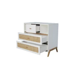 Chambre Duo Marélia Neige Lit 60x120 Cm + Commode 11 Chambre Duo Marélia Neige Lit 60x120 Cm + Commode -Allobébé th061607796 5