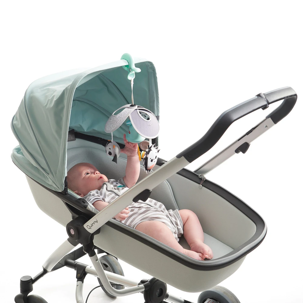 Tiny Love Mini Mobile Bébé Pack & Go Black & White 3 Tiny Love Mini Mobile Bébé Pack & Go Black & White – Image 3