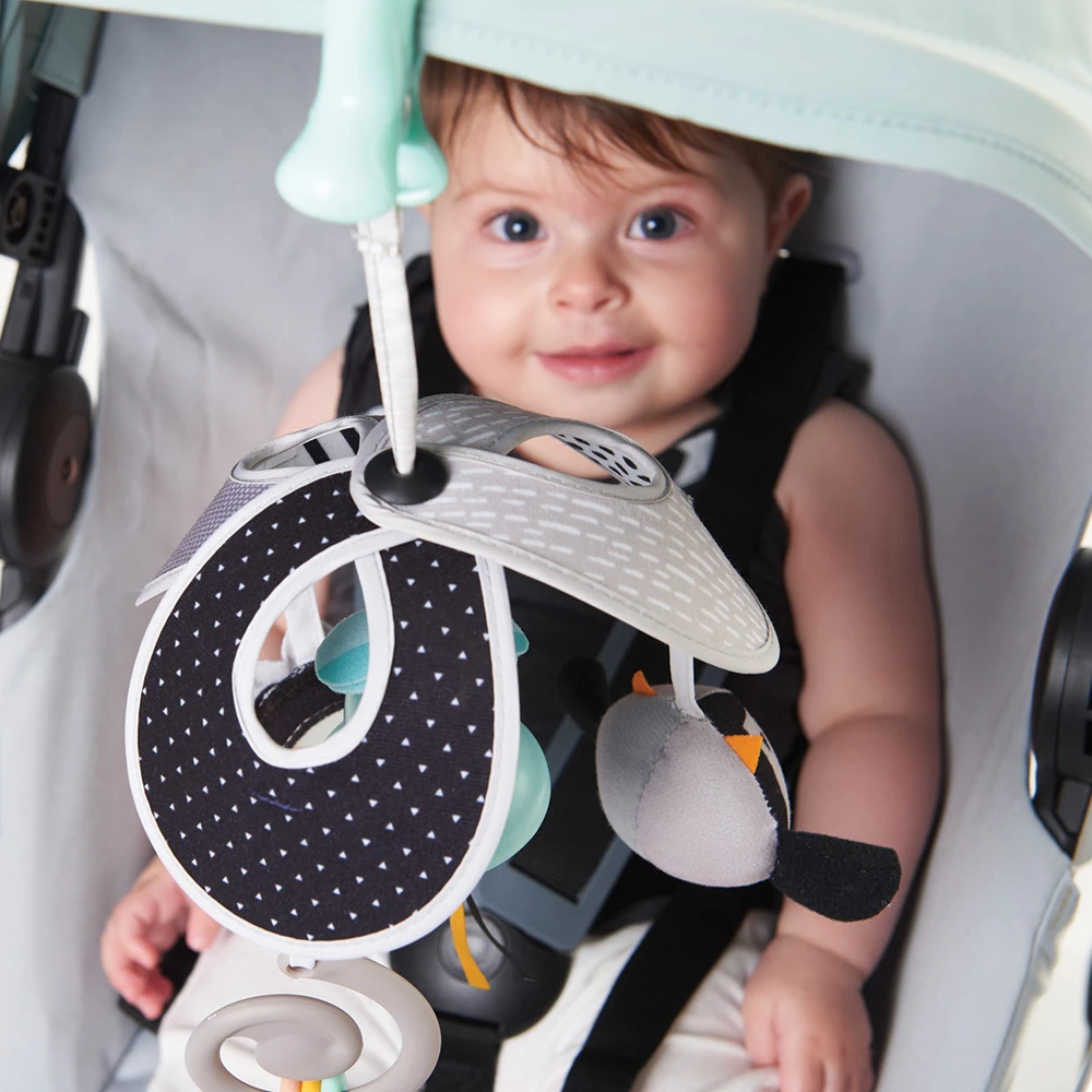 Tiny Love Mini Mobile Bébé Pack & Go Black & White 9 Tiny Love Mini Mobile Bébé Pack & Go Black & White – Image 9