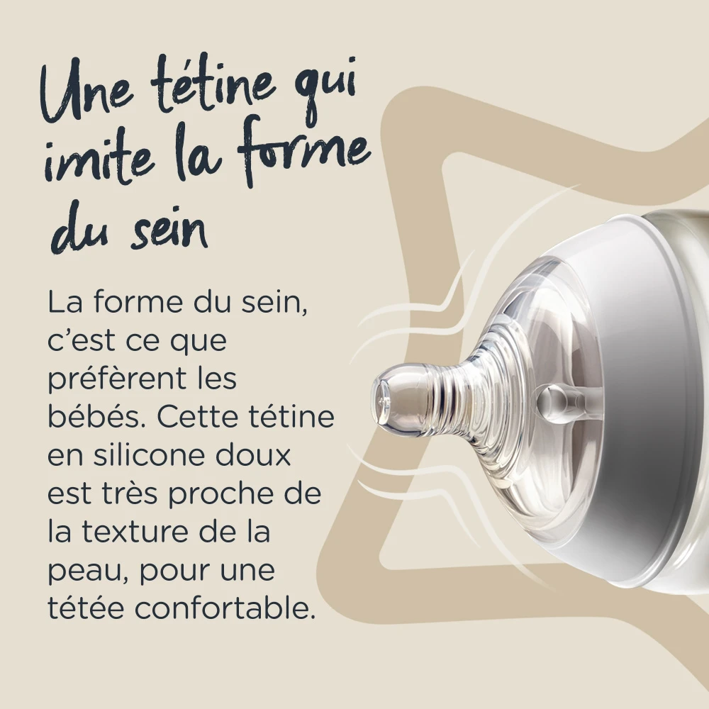 Tommee Tippee Lot De 6 Tétines Closer To Nature Débit Moyen 5 Tommee Tippee Lot De 6 Tétines Closer To Nature Débit Moyen – Image 5