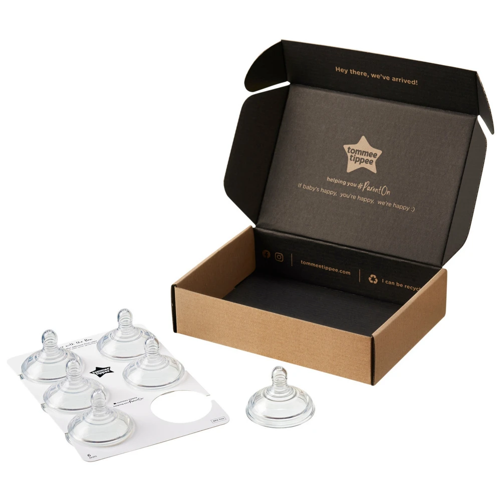 Tommee Tippee Tétine Aac Débit Rapide X6 Ffp 2 Tommee Tippee Tétine Aac Débit Rapide X6 Ffp – Image 2