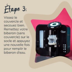 Tommee Tippee Système De Préparation De Biberons Perfect Prep Noir 13 Tommee Tippee Système De Préparation De Biberons Perfect Prep Noir -Allobébé to054137262 4