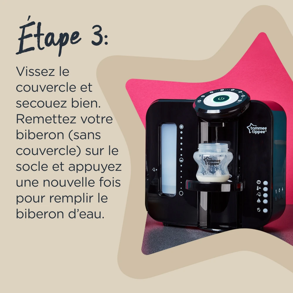 Tommee Tippee Système De Préparation De Biberons Perfect Prep Noir 5 Tommee Tippee Système De Préparation De Biberons Perfect Prep Noir – Image 5