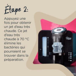 Tommee Tippee Système De Préparation De Biberons Perfect Prep Noir 14 Tommee Tippee Système De Préparation De Biberons Perfect Prep Noir -Allobébé to054137262 5