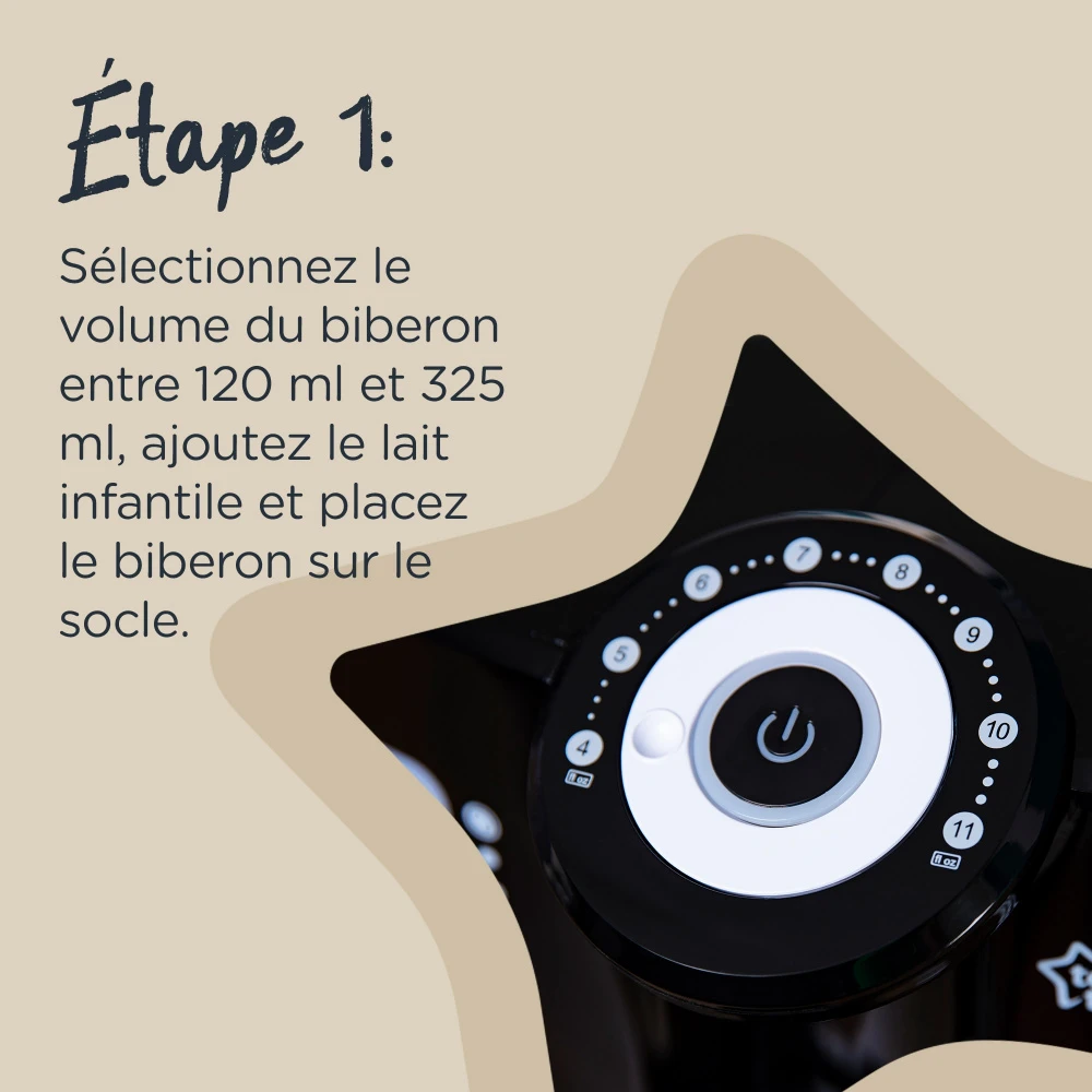 Tommee Tippee Système De Préparation De Biberons Perfect Prep Noir 7 Tommee Tippee Système De Préparation De Biberons Perfect Prep Noir – Image 7