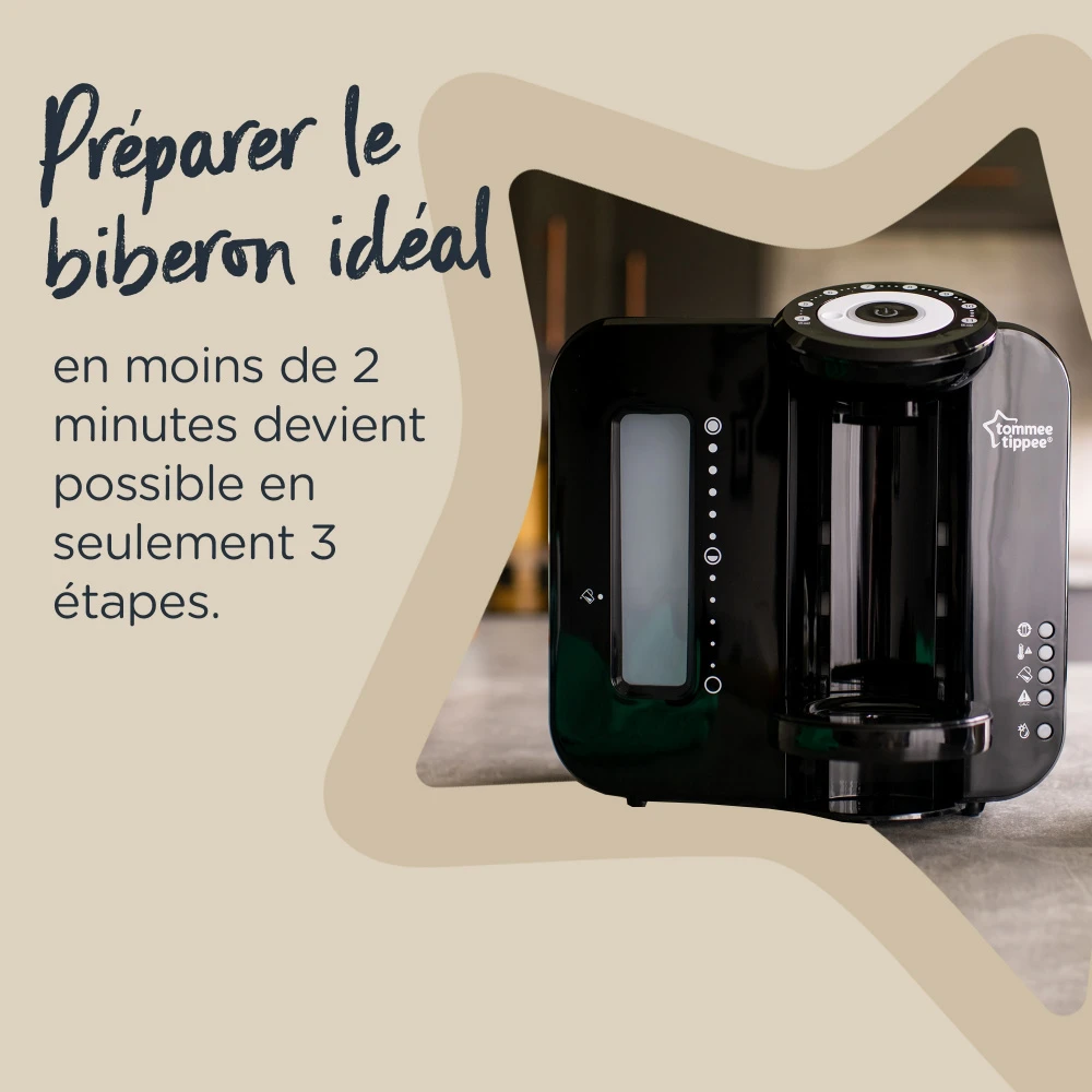 Tommee Tippee Système De Préparation De Biberons Perfect Prep Noir 8 Tommee Tippee Système De Préparation De Biberons Perfect Prep Noir – Image 8