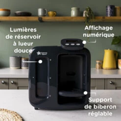 Tommee Tippee Préparateur Biberon Perfect Prep Day & Night Noir 10 Tommee Tippee Préparateur Biberon Perfect Prep Day & Night Noir -Allobébé to054137460 4