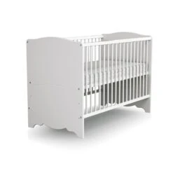 Chambre Trio Marelle Lit 60x120 Cm + Commode à Langer + Armoire Blanc -Allobébé tq061602130 3