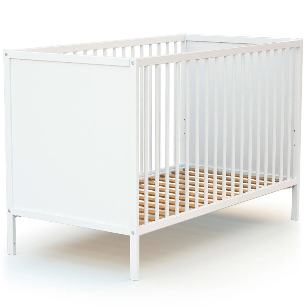 Chambre Duo Lit Bébé 60x120 Cm Et Commode à Langer Webaby Blanc 3 Chambre Duo Lit Bébé 60x120 Cm Et Commode à Langer Webaby Blanc – Image 3