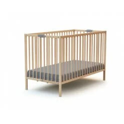 Lit Pliant 60x120 Cm Webaby Hêtre Verni -Allobébé tq063105148 2