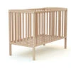 Lit Bébé 60x120 Confort Hêtre Verni