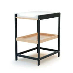 Table à Langer Confort Gris Graphite Et Hêtre Verni 5 Table à Langer Confort Gris Graphite Et Hêtre Verni -Allobébé tq091437043 2