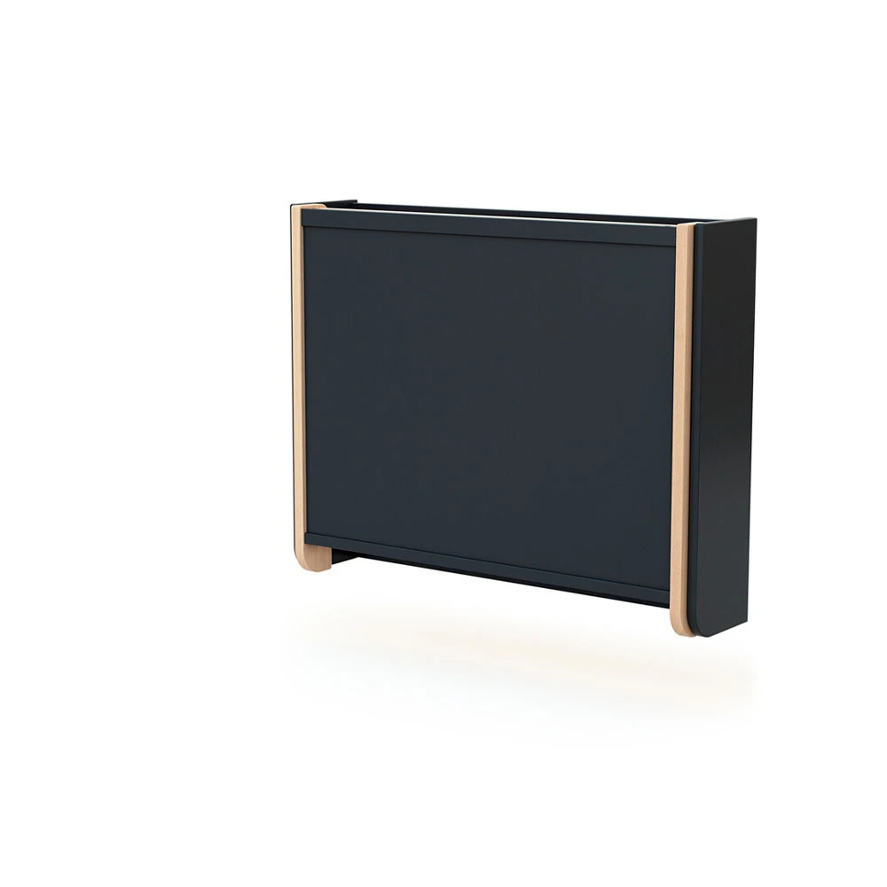 Table à Langer Murale Confort Gris Graphite Et Hêtre Verni 2 Table à Langer Murale Confort Gris Graphite Et Hêtre Verni – Image 2