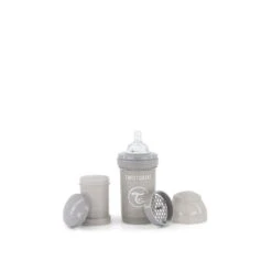 Twistshake Biberon Anti-colique 180 Ml Pastel Gris