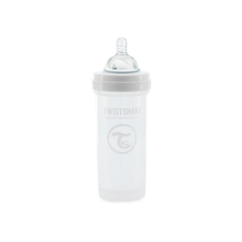 Twistshake Biberon Anti-colique 260 Ml Blanc 2 Twistshake Biberon Anti-colique 260 Ml Blanc – Image 2