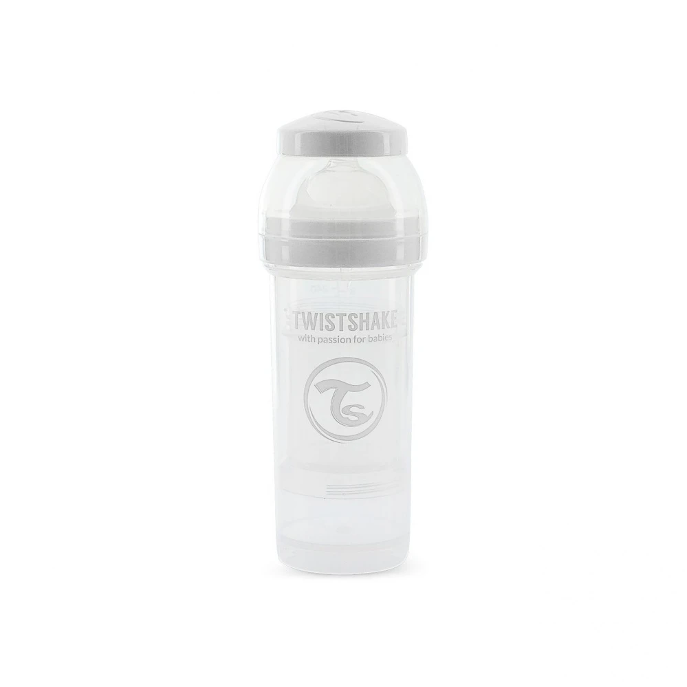 Twistshake Biberon Anti-colique 260 Ml Blanc 3 Twistshake Biberon Anti-colique 260 Ml Blanc – Image 3