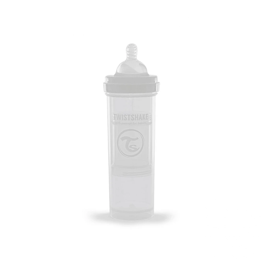 Twistshake Biberon Anti-colique 330 Ml Blanc 2 Twistshake Biberon Anti-colique 330 Ml Blanc – Image 2