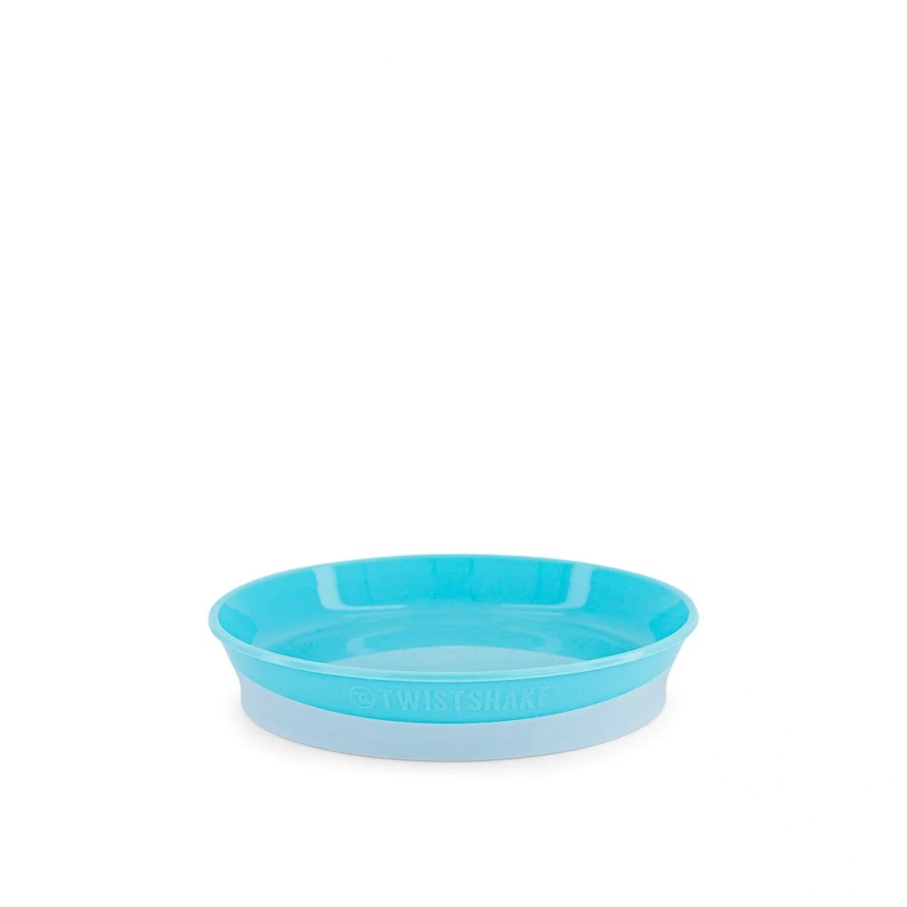 Twistshake Assiette Bébé +6 Mois Pastel Bleu 2 Twistshake Assiette Bébé +6 Mois Pastel Bleu – Image 2
