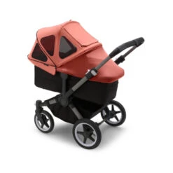 Bugaboo Capote à Fenêtre Pour Poussette Donkey Rouge -Allobébé ug030065980 2