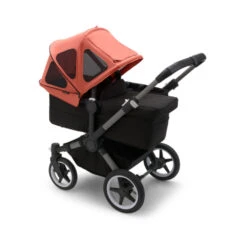 Bugaboo Capote à Fenêtre Pour Poussette Donkey Rouge -Allobébé ug030065980 3