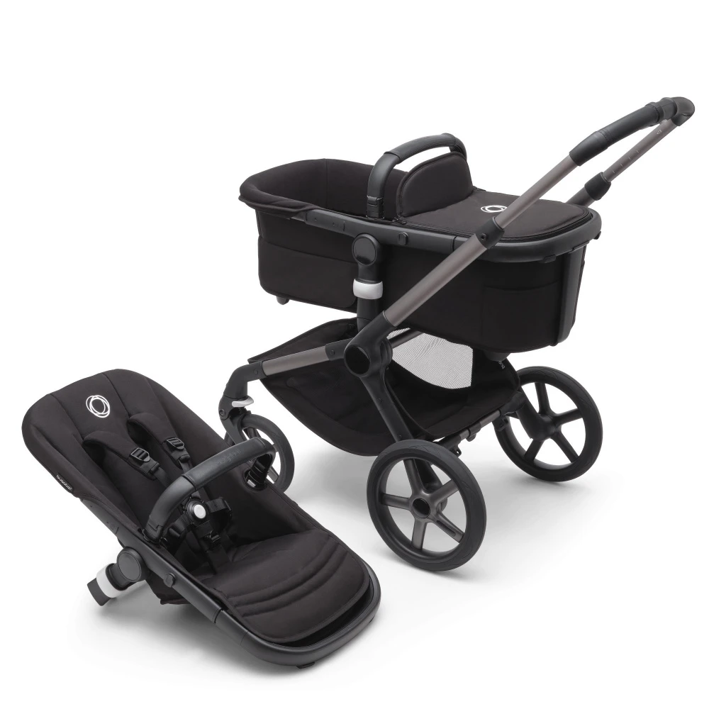 Bugaboo Poussette Duo Fox 5 Base Graphite / Midnight Black 1 Bugaboo Poussette Duo Fox 5 Base Graphite / Midnight Black