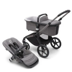 Bugaboo Poussette Duo Fox 5 Base Graphite / Grey Mélange