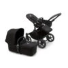 Bugaboo Poussette Duo Donkey 5 Châssis Noir Noir