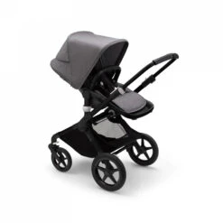 Bugaboo Pack Duo Poussette Fox 3 Complète Châssis Noir Gris Chiné 7 Bugaboo Pack Duo Poussette Fox 3 Complète Châssis Noir Gris Chiné -Allobébé ug041243383 3