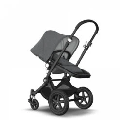 Bugaboo Pack Poussette Duo Caméléon3 Plus Complète Noir Gris Chiné -Allobébé ug041333472 5