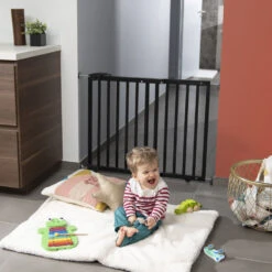 Badabulle Barrière De Sécurité Déco Pop 63-106 Cm Fixation Vis Et Pression Noir -Allobébé ul071264666 2