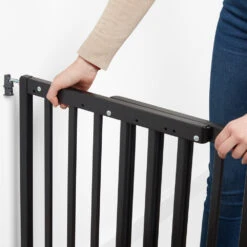 Badabulle Barrière De Sécurité Déco Pop 63-106 Cm Fixation Vis Et Pression Noir -Allobébé ul071264666 4